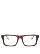 Saint Laurent Monogram Rectangle-frame Glasses