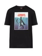 Matchesfashion.com Calvin Klein 205w39nyc - Jaws Cotton Jersey T Shirt - Mens - Black