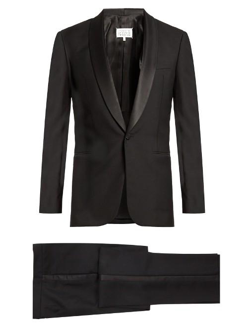 Maison Margiela Wool And Mohair-blend Tuxedo