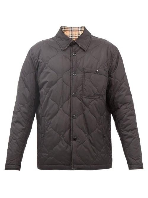 Burberry - Francis Reversible Quilted Shell Jacket - Mens - Black