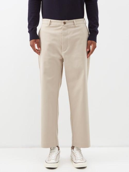 Ghiaia Cashmere - California Cotton-blend Chinos - Mens - Cream