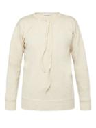 Matchesfashion.com Jw Anderson - Tie Front Cotton Top - Mens - Beige