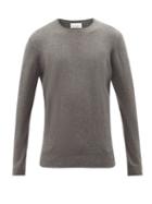 Raey - Recycled Cashmere-blend Crew-neck Sweater - Mens - Charcoal