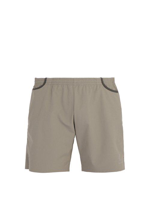Matchesfashion.com Teton Bros - Scrambling Shorts - Mens - Light Grey