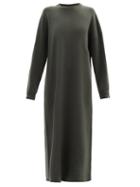 Matchesfashion.com Extreme Cashmere - No. 106 Weird Stretch-cashmere Dress - Womens - Khaki