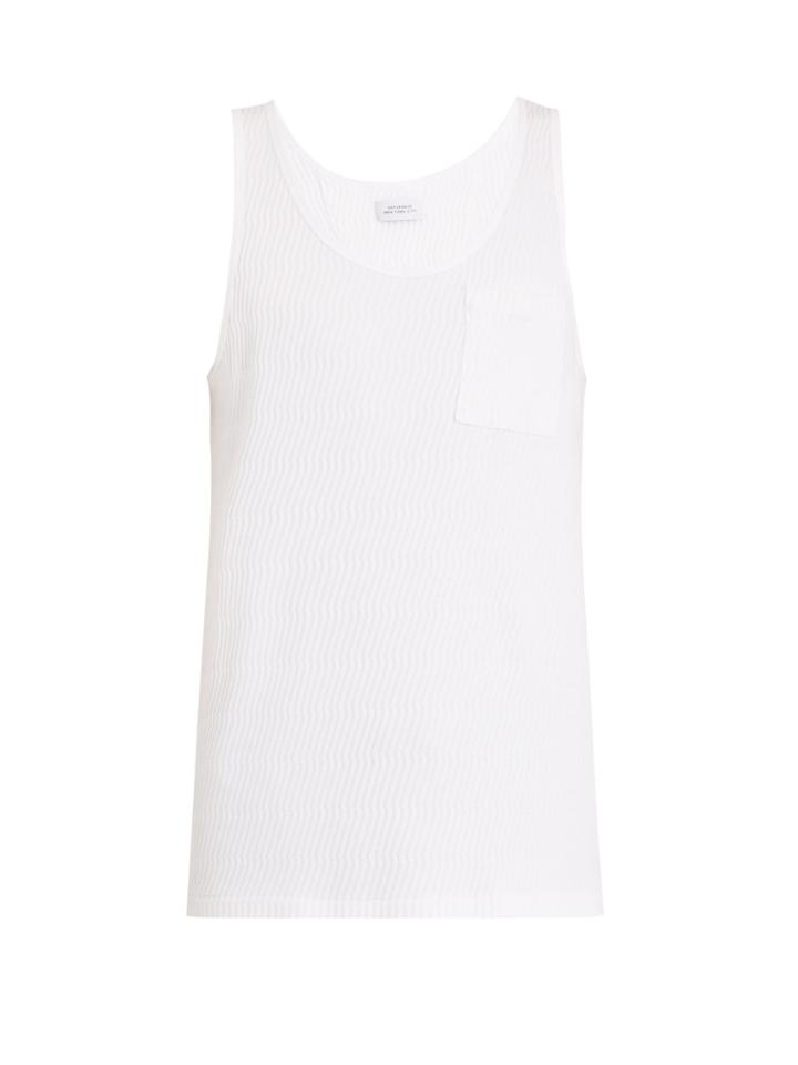 Saturdays Nyc Rosen Links Cotton Tank Top