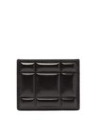 Matchesfashion.com Bottega Veneta - Quilted Leather Cardholder - Womens - Black