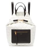 Matchesfashion.com Givenchy - Duo Convertible Quilted Backpack - Womens - White