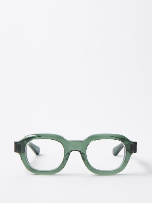 Matsuda - D-frame Acetate Glasses - Mens - Green