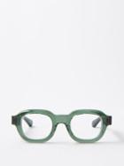Matsuda - D-frame Acetate Glasses - Mens - Green
