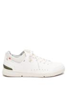 Mens Shoes On - The Roger Centre Court Faux-leather Trainers - Mens - White