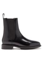 A.p.c. - Charlie Leather Chelsea Boots - Womens - Black