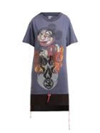 Matchesfashion.com Noki - Customised Jersey Mini Dress - Womens - Multi
