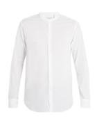 Officine Générale Gaspard Stand-collar Cotton Shirt