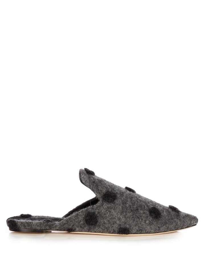 Sanayi 313 Bambolina Felt Slipper Shoes