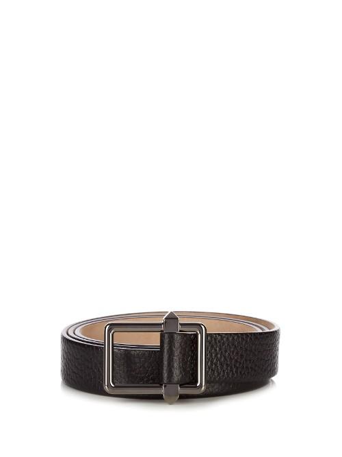 Valentino Rockstud Grained-leather Belt