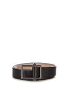 Valentino Rockstud Grained-leather Belt
