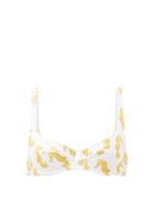 Matchesfashion.com Fisch - Grenadins Underwired Bikini Top - Womens - White Multi