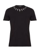 Neil Barrett Lightning Bolt-print Cotton-jersey T-shirt