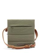 Matchesfashion.com Jacquemus - Carre Leather Shoulder Bag - Mens - Khaki