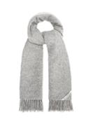 Matchesfashion.com Acne Studios - Canada Wide Wool Scarf - Mens - Light Grey