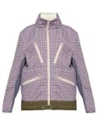 Matchesfashion.com Junya Watanabe - High Neck Checked Cotton Jacket - Mens - Multi