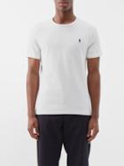 Polo Ralph Lauren - Logo-embroidered Cotton-jersey T-shirt - Mens - Cream