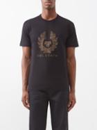 Belstaff - Coteland 2.0 Logo-print Cotton-jersey T-shirt - Mens - Black