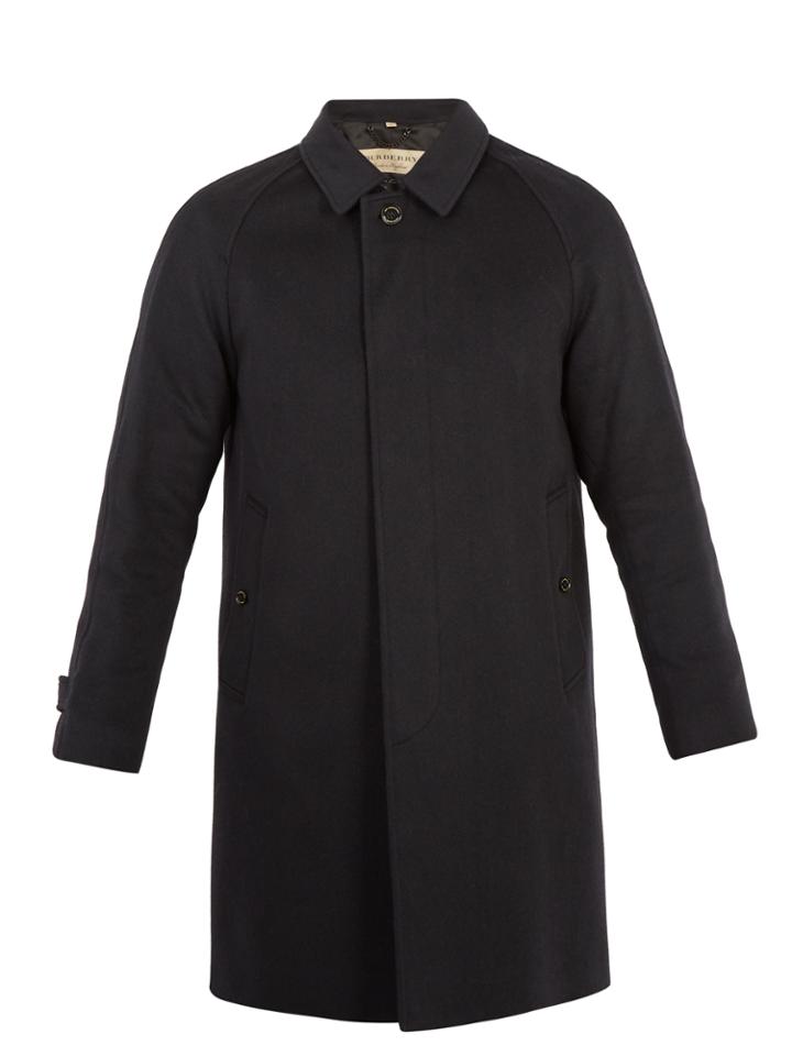 Burberry Hepworth Point-collar Cashmere Overcoat
