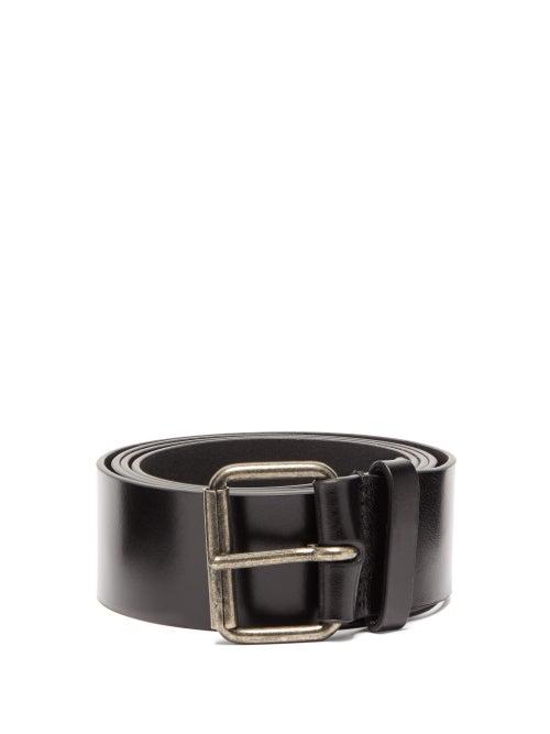 Matchesfashion.com Ann Demeulemeester - Leather Belt - Mens - Black
