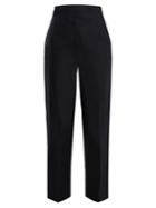 Jil Sander Etienne Pleated High-rise Cotton Trousers