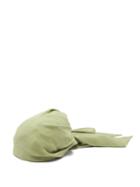 Matchesfashion.com Marta Ferri - Gathered Wool-crepe Turban Headband - Womens - Green