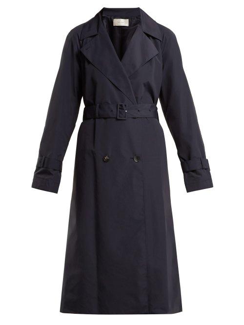 Matchesfashion.com The Row - Nueta Nylon Trench Coat - Womens - Navy