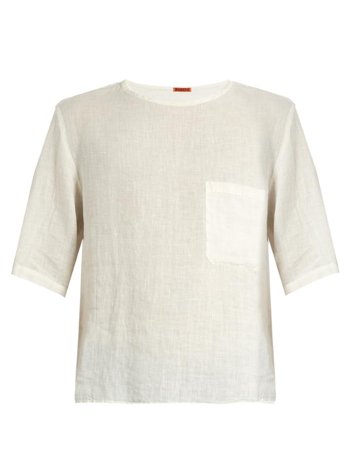 Barena Venezia Crew-neck Linen T-shirt