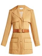 Matchesfashion.com Chlo - Patch Pocket Jacket - Womens - Light Brown
