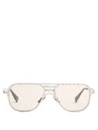 Kuboraum Aviator-frame Metal Sunglasses