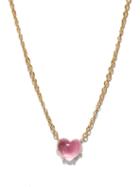 Ladies Fine Jewellery Irene Neuwirth - Love Tourmaline & 18kt Gold Necklace - Womens - Pink