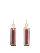 Francesca Villa Prasiolite & Yellow-gold Easy Living Earrings