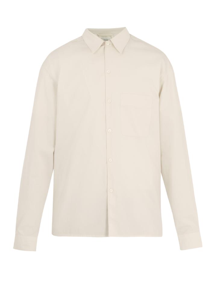 Lemaire Point-collar Cotton Shirt