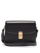 Matchesfashion.com A.p.c. - Grace Large Smooth-leather Cross-body Bag - Womens - Black