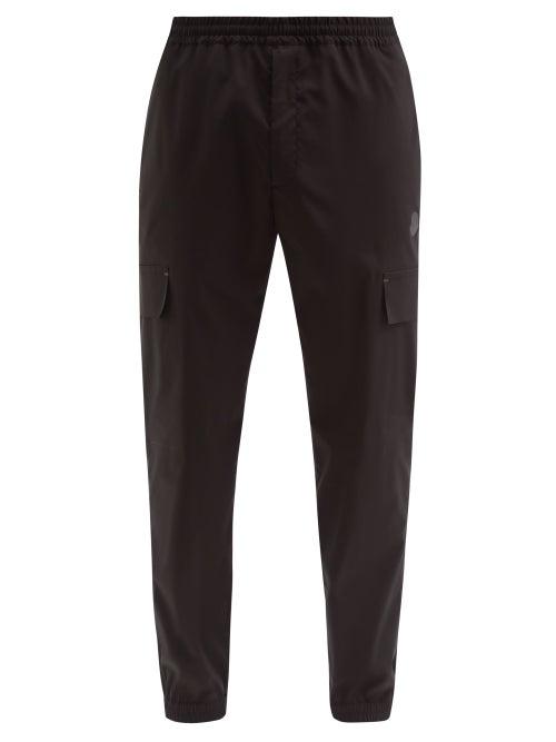 Matchesfashion.com 2 Moncler 1952 - Logo-print Shell Cargo Trousers - Mens - Black
