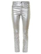 Isabel Marant Étoile Ellos Metallic High-rise Skinny Jeans