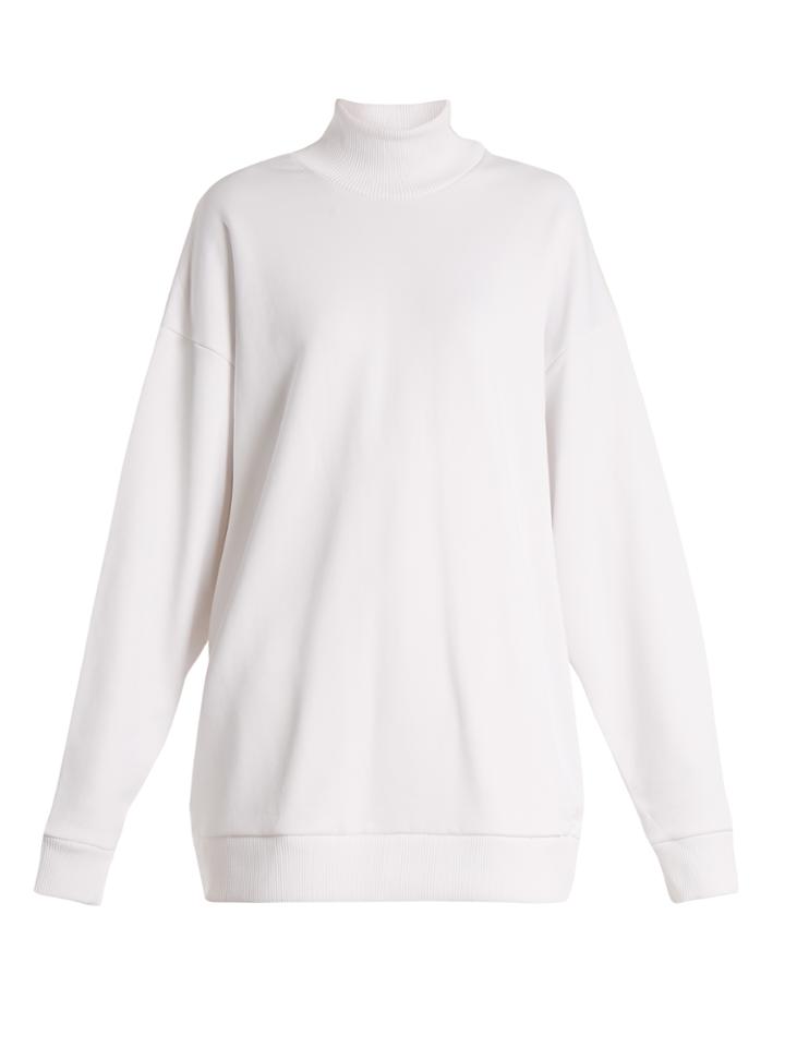 Marques'almeida High-neck Oversized Sweatshirt