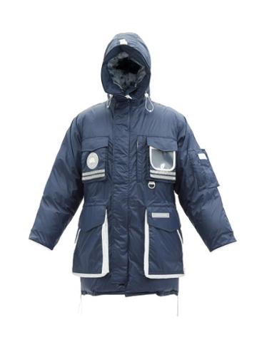 Canada Goose - Snow Mantra Hooded Quilted Down Coat - Mens - Navy