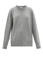 Matchesfashion.com The Row - Sibem Wool-blend Sweater - Womens - Grey