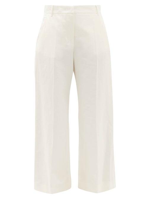 Matchesfashion.com Weekend Max Mara - Angio Trousers - Womens - White