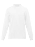Auralee - Roll-neck Cotton-jersey Sweatshirt - Mens - White