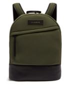 Matchesfashion.com Want Les Essentiels - Kastrup Leather Trimmed Neoprene Backpack - Mens - Khaki