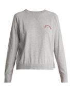 Matchesfashion.com The Upside - Wilder Cotton Jersey Sweatshirt - Womens - Grey