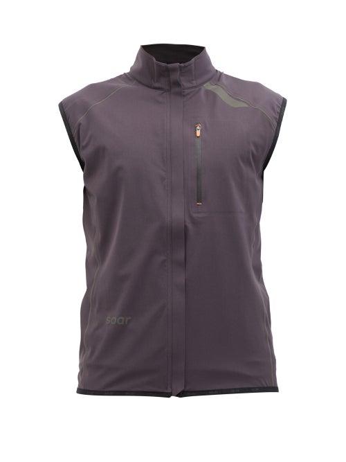 Soar - Winter Water-repellent Gilet - Mens - Black